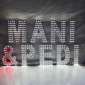 EPL MANI&PEDI White/Red, Led 1G On-off Sign, Eye-catching Sign, Super Bright, 14"x24", Beauty Salon Business decor, Storefront display