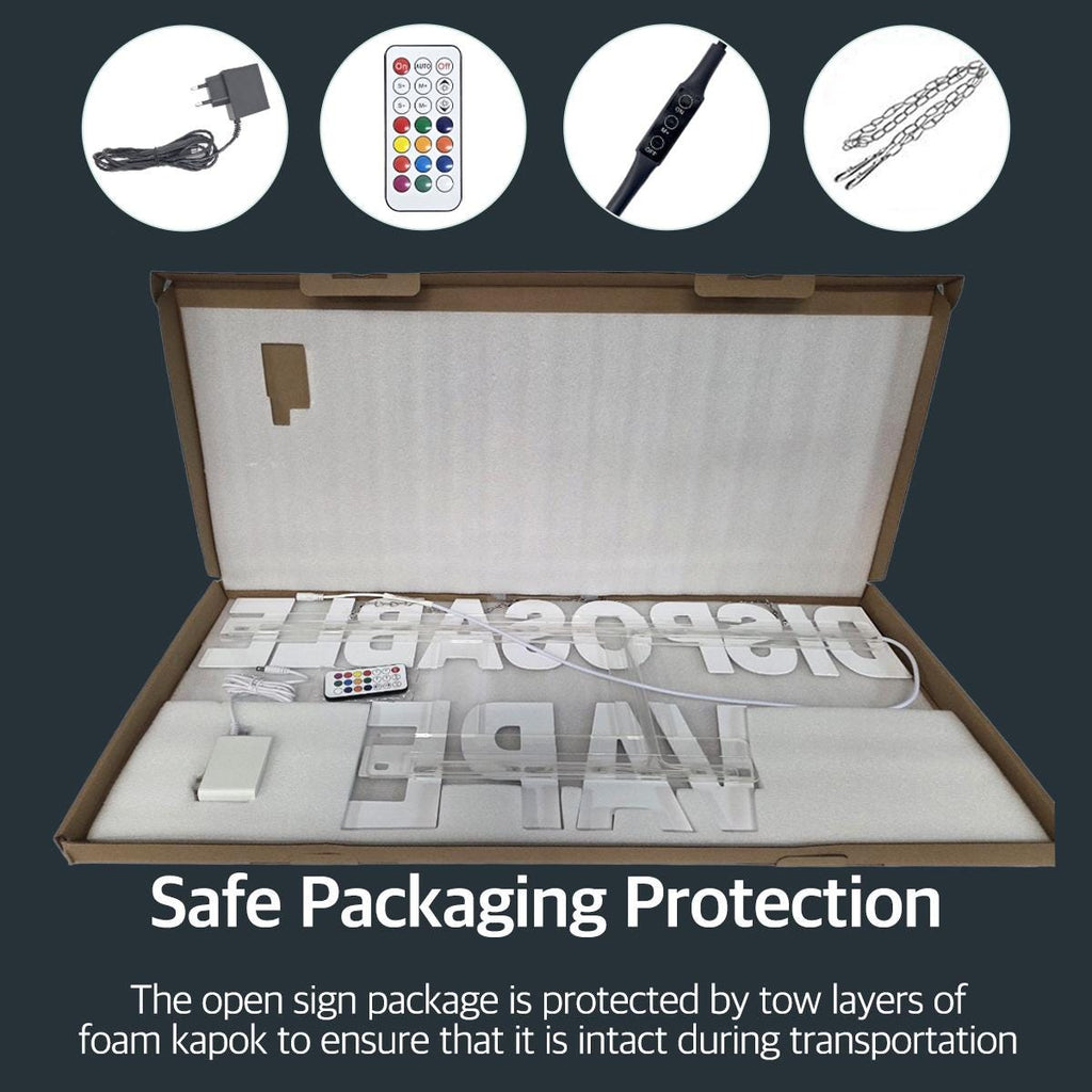 EPL Disposable Vape RGBW Wave, LED 4G Full-color changes sign, Eye-catching, Super Bright, 13"x30", Remote, Storefront display