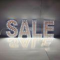 EPL SALE Yellow, LED 2G Blinking Sign, Eye-Catching, Super Bright, 8"x22", Remote, Business decor, Storefront display, Restaurant signage