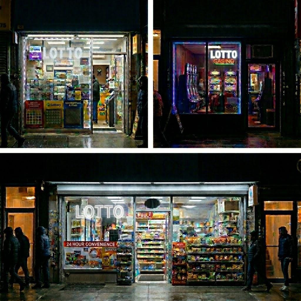 EPL LOTTO White, LED 3G Sparkling sign, Eye-catching sign, Super Bright, 9"x30", Remote Control & Business decor, Storefront display