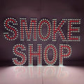 EPL SMOKE SHOP Red, Led 3G Sparkling Sign, Eye-catching Sign, Super Bright, 15"x24" & 20"x30", Remote, Business decor, Storefront display