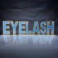 EPL EYELASH Blue, LED 1G On-off Sign, Eye-catching sign, Super Bright, 8"x30", Professional Beauty Studio Business decor, Storefront display