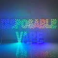 EPL Disposable Vape RGBW Wave, LED 4G Full-color changes sign, Eye-catching, Super Bright, 13"x30", Remote, Storefront display