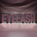 EPL EYELASH Red, LED 1G On-off Sign, Eye-catching sign, Super Bright, 8"x30", Professional Beauty Studio Business decor, Storefront display
